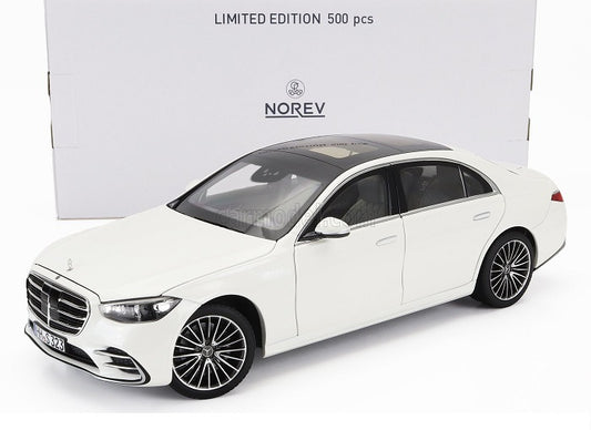 Mercedes-Benz S-Class AMG-Line 2021 alb metalic 1/500pcs - 1/18 Norev