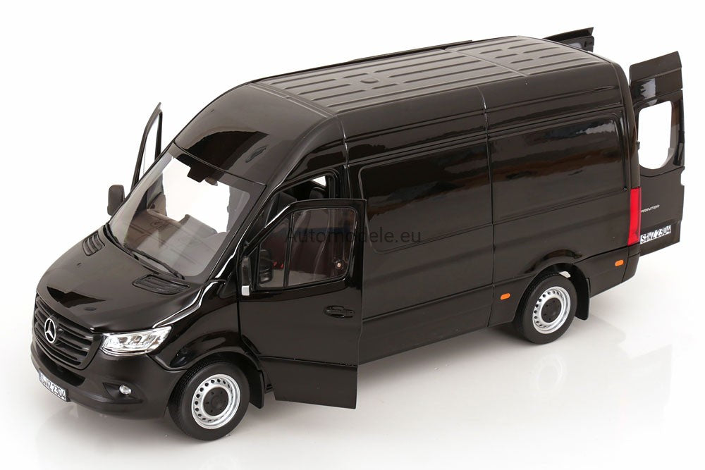 Mercedes-Benz Sprinter 2018 negru - 1/18 Norev
