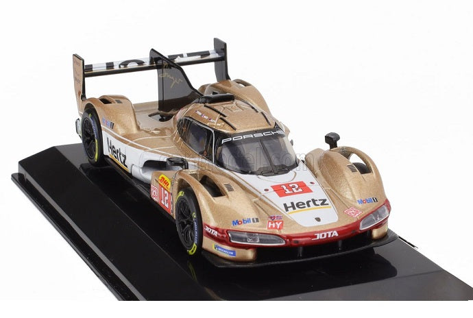 Macheta Porsche 963 #12 cu vitrina plexiglass - 1/43 Bburago
