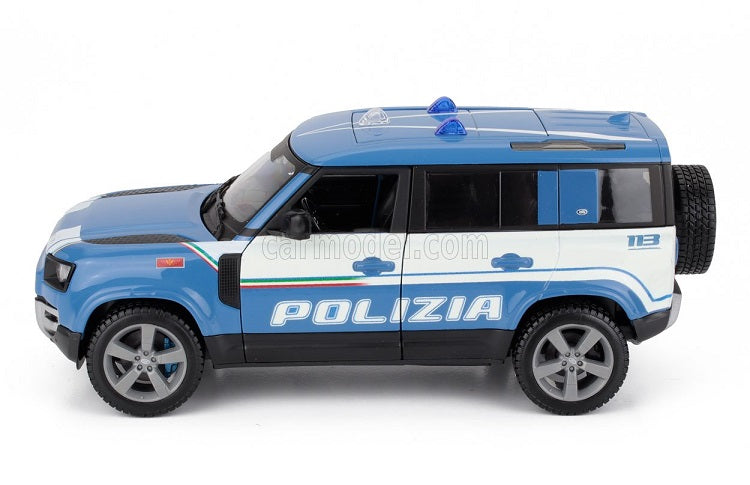 Land Rover Defender 110 2022 Polizia - 1/25 Bburago