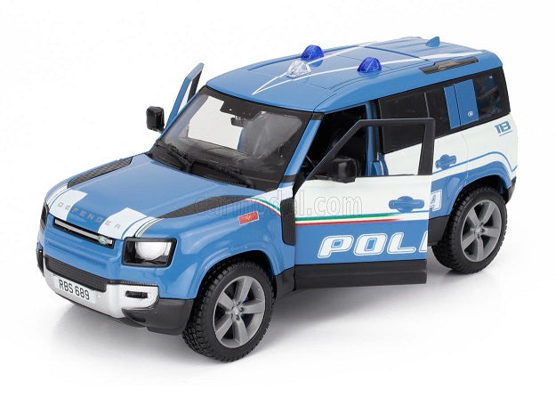 Land Rover Defender 110 2022 Polizia - 1/25 Bburago