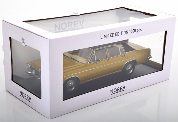 Opel Diplomat V8 1969 gold metallic limited edition 1000pcs - 1/18 Norev