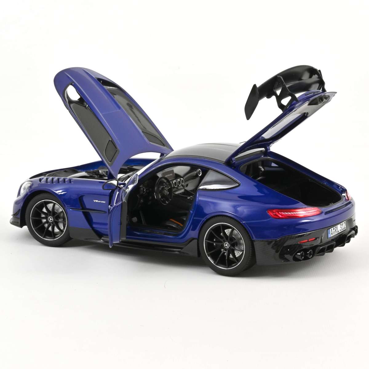 Mercedes-AMG GT Black Series 2021 albastru - 1/18 Norev