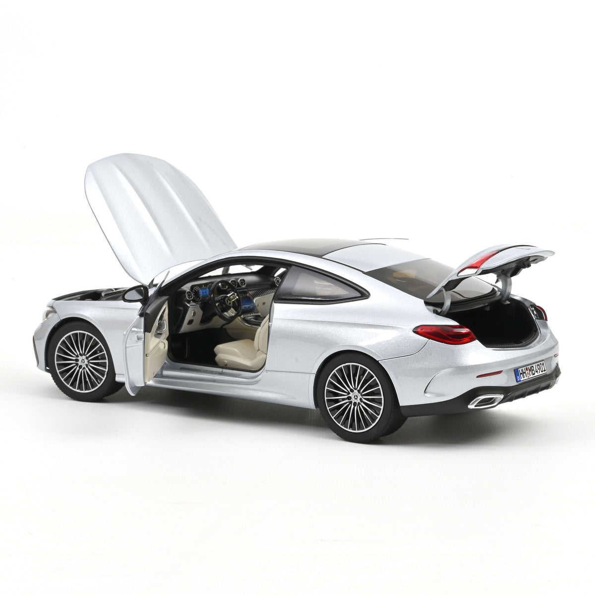 Mercedes-Benz CLE Coupe 2024 argintiu - 1/18 Norev