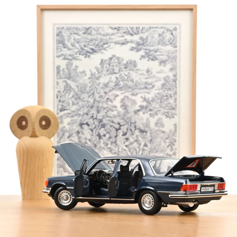 Mercedes-Benz 350 SEL 1979 hansa blue - 1/18 Norev