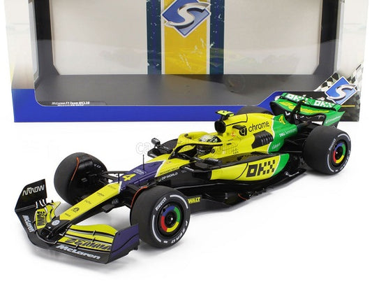 Formula 1 Mclaren F1 Team MCL38 Monaco GP 2024 Lando Norris #4 - 1/18 Solido
