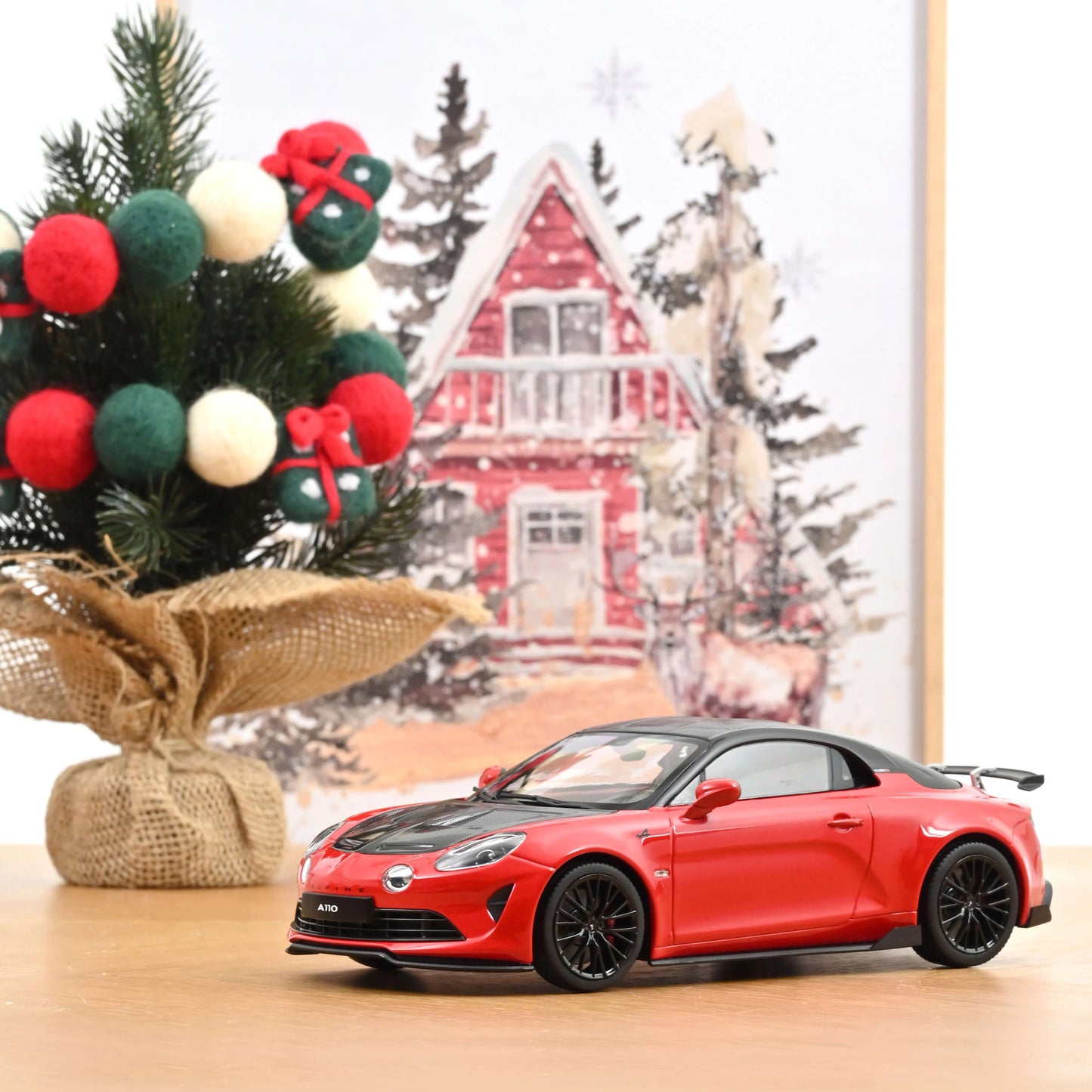 Alpine A110 R Turini 2025 seismic red - 1/18 Norev