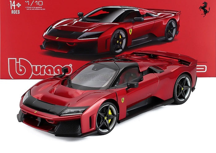Ferrari F80 2024 cu jante negru/argintiu - 1/18 Bburago Signature