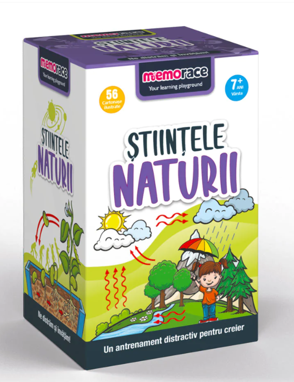 Joc educativ Memorace - Stiintele naturii