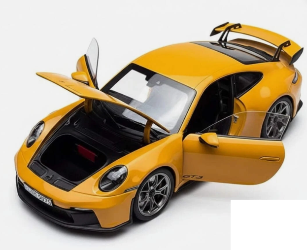 Porsche 911 GT3 2021 bahama yellow - 1/18 Norev
