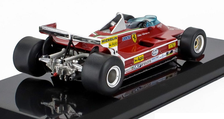 Formula 1 Ferrari 312 T5 - Gilles Villeneuve 1980 #2 cu vitrina plexiglass - 1/24 Altaya