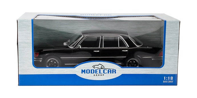 Mercedes-Benz 350 SE W116 negru - 1/18 Model Car Group