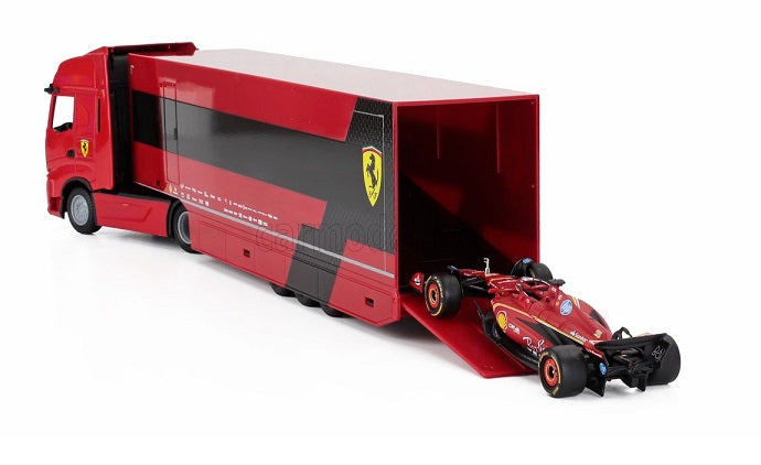 Transportor Iveco S-Way 570 Formula 1 Ferrari SF-24 #16 Leclerc - 1/43 Bburago