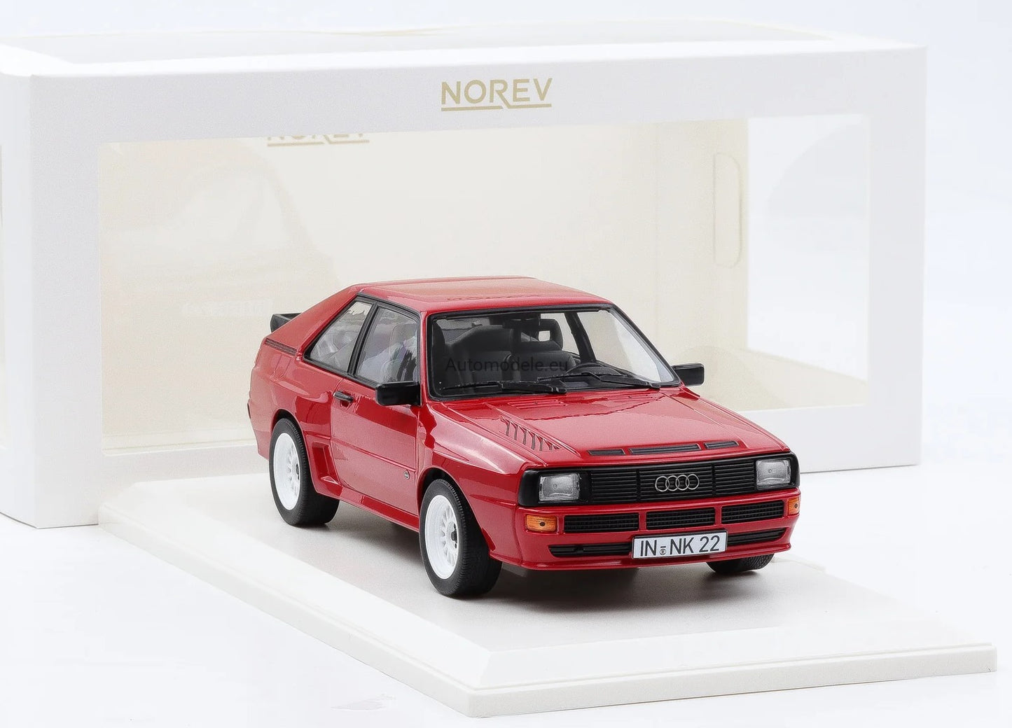 Audi Sport Quattro 1985 tornado red - 1/18 Norev