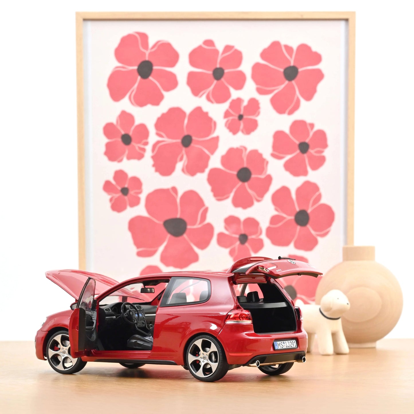 VW Golf VI GTI 2009 tornado red - 1/18 Norev