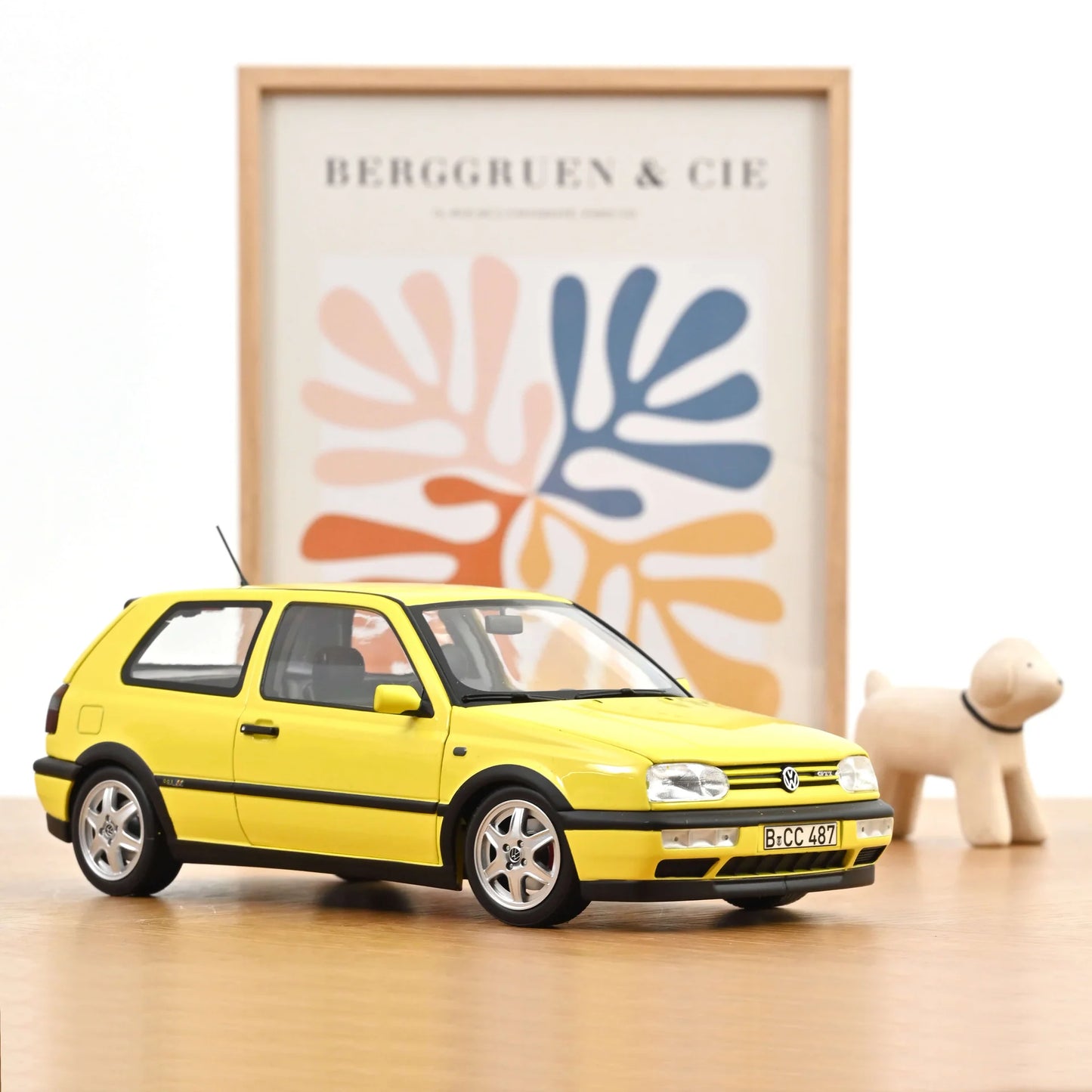 VW Golf III GTi 1994 color concept yellow - 1/18 Norev