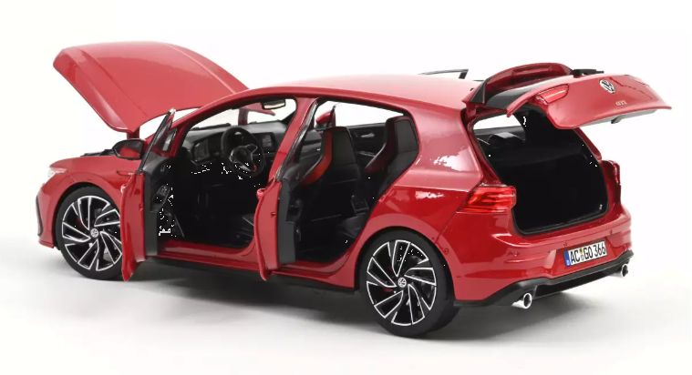 Volkswagen Golf 8 GTI 2020 rosu - 1/18 Norev