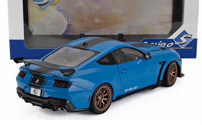 Ford Mustang Shelby super snake albastru - 1/18 Solido
