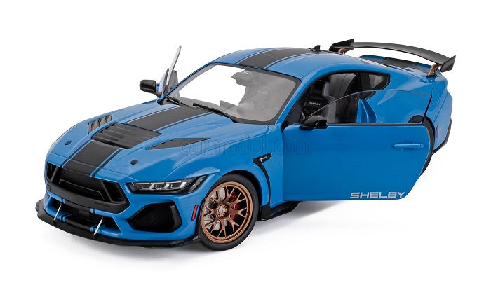 Ford Mustang Shelby super snake albastru - 1/18 Solido
