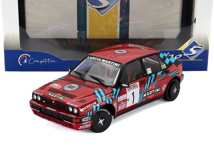 Lancia Delta HF Integrale Rally San Remo 1989 - 1/18 Solido