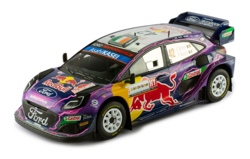 Ford Puma Rally 1 #42 Rally Sardegna 2022 - 1/18 Ixo Models