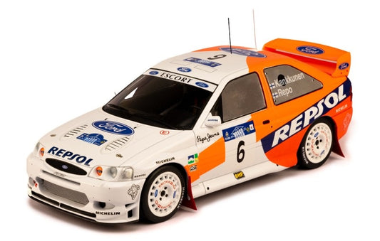 Ford Escort WRC #6 Acropolis Rally 1997 #6 - 1/18 Ixo Modelcars