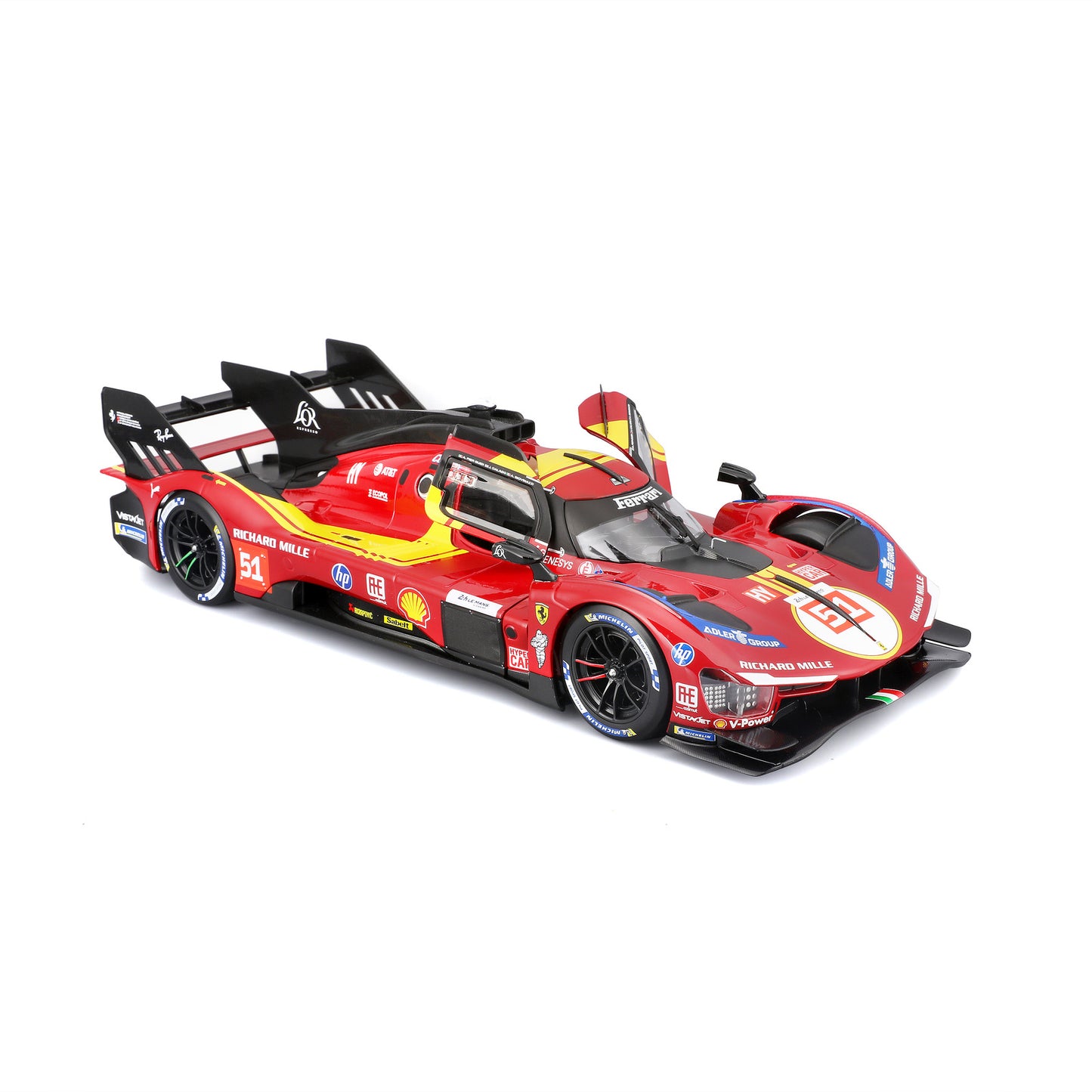 Ferrari 499P LMH #51 LeMans 24h 2025 - 1/18 Bburago