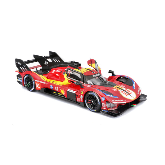 Ferrari 499P LMH #51 LeMans 24h 2025 - 1/18 Bburago