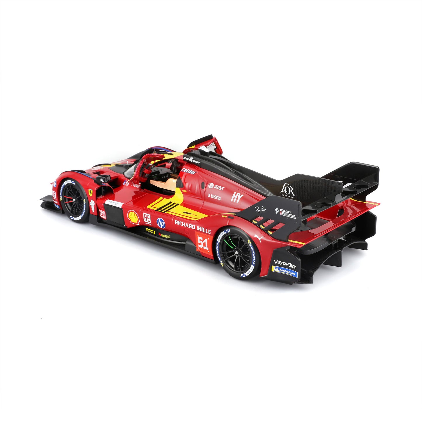 Ferrari 499P LMH #51 LeMans 24h 2025 - 1/18 Bburago