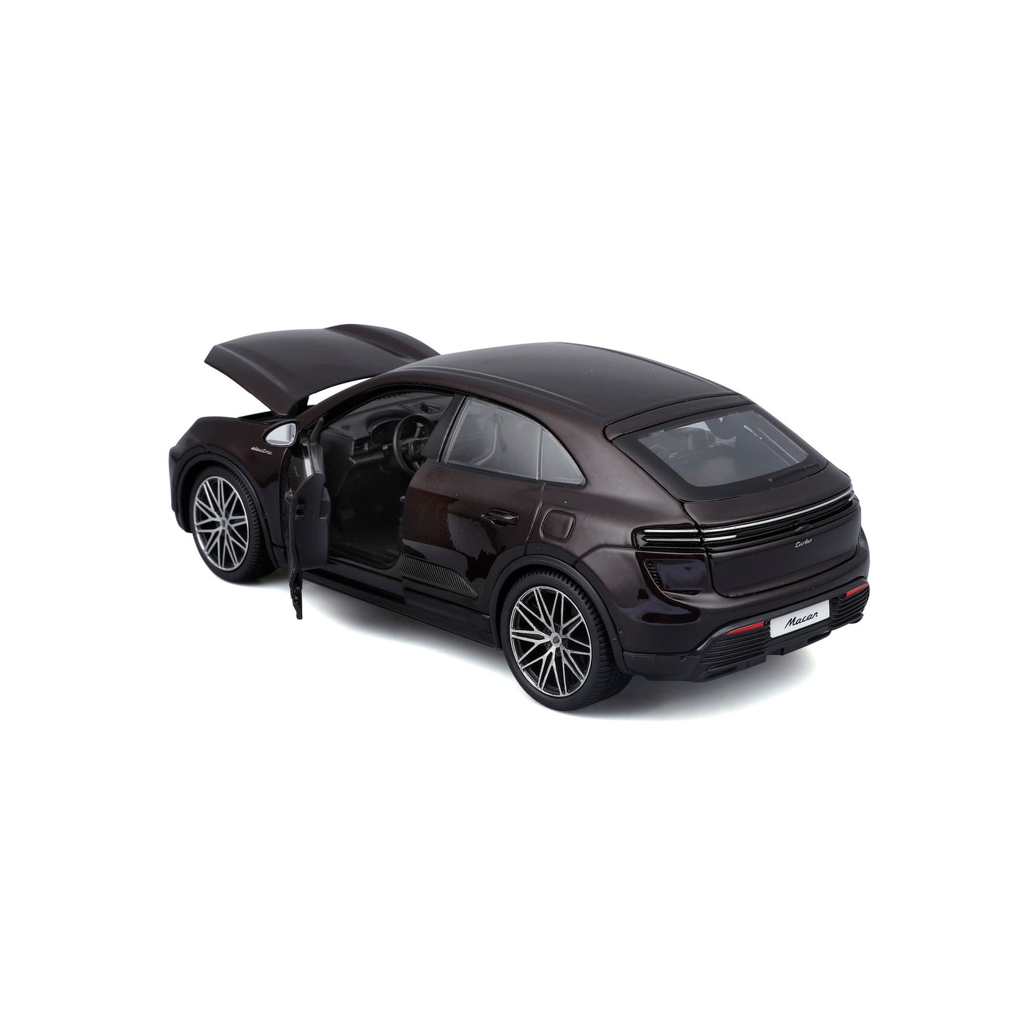 Porsche Macan Turbo electric mov inchis - 1/24 Bburago