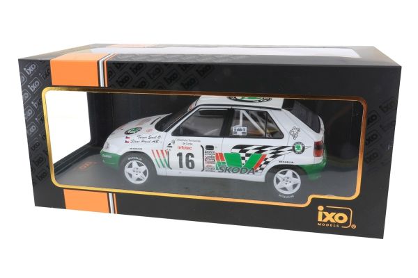 Skoda Felicia Kit Car #16 Tour de Corse 1995 - 1/18 Ixo Models