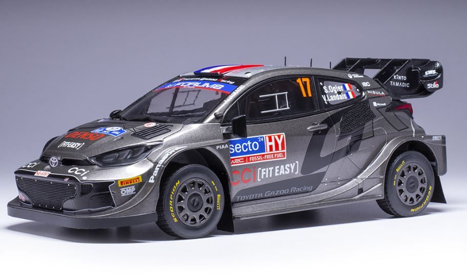 Toyota GR Yaris Rally1 Hybrid #17 Winner Rally Finland 2024 - 1/18 Ixo Models