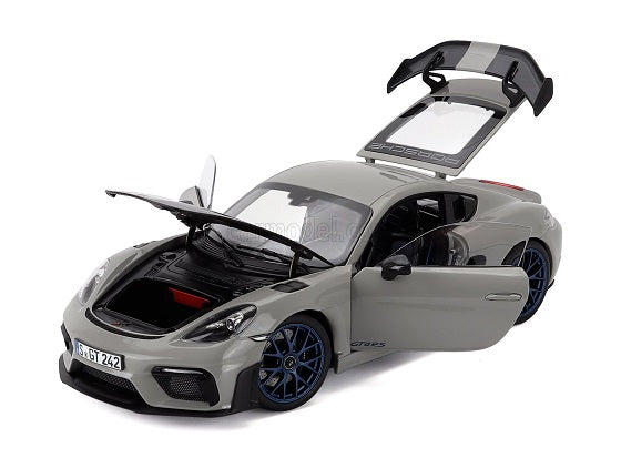 Porsche Cayman GT4 RS 2023 weissach pack chalk - 1/18 Norev