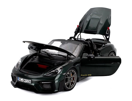 Porsche 718 Spyder RS 2023 weissach pack verde inchis - 1/18 Norev