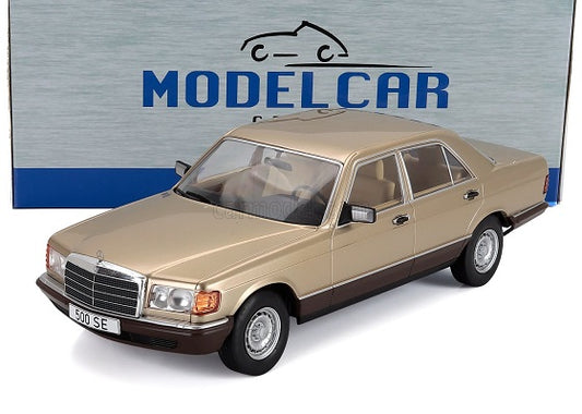 Mercedes-Benz S-Class W126 bej - 1/18 Model Car Group