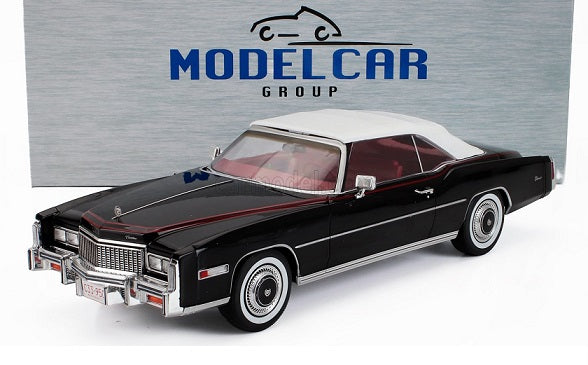 Cadillac Eldorado Convertible black 1976 - 1/18 Model Car Group