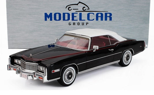Cadillac Eldorado Convertible black 1976 - 1/18 Model Car Group