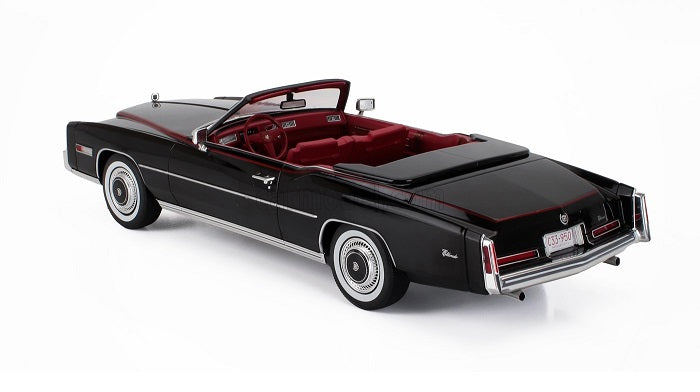 Cadillac Eldorado Convertible black 1976 - 1/18 Model Car Group
