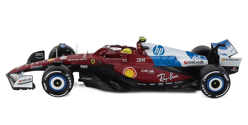 Formula 1 Ferrari SF-25 Miami GP 2025 #44 Lewis Hamilton - 1/18 Bburago