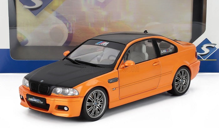 BMW E46 M3 - Solido Works orange 2000 - 1/18 Solido
