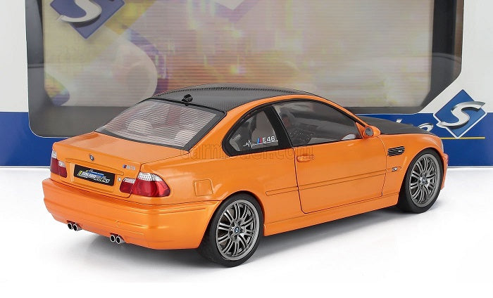 BMW E46 M3 - Solido Works orange 2000 - 1/18 Solido