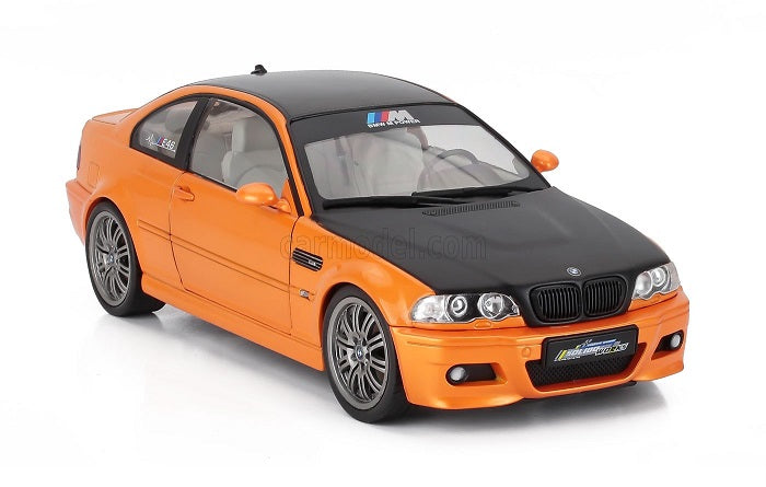BMW E46 M3 - Solido Works orange 2000 - 1/18 Solido