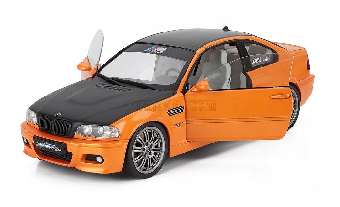 BMW E46 M3 - Solido Works orange 2000 - 1/18 Solido