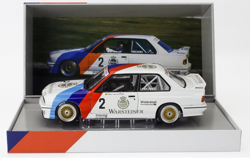 BMW M3 E30 #2 DTM Champion 1987 Eric van de Poele - 1/18 Werk83