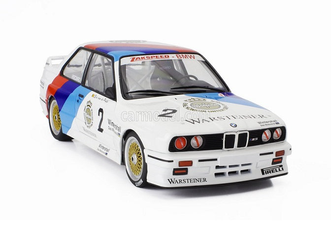 BMW M3 E30 #2 DTM Champion 1987 Eric van de Poele - 1/18 Werk83