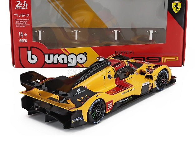 Ferrari 499P 24h LMS Hypercar 2025 Le Mans Champion #83 - 1/24 Bburago
