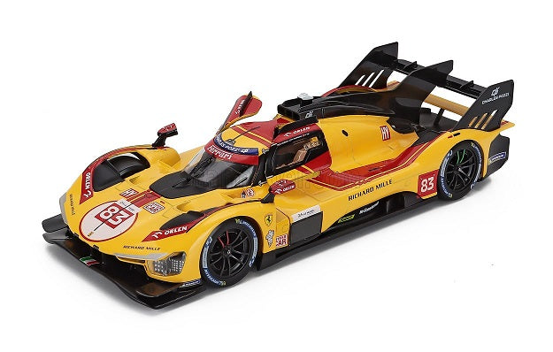 Ferrari 499P 24h LMS Hypercar 2025 Le Mans Champion #83 - 1/24 Bburago