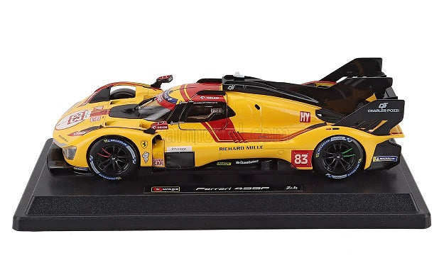 Ferrari 499P 24h LMS Hypercar 2025 Le Mans Champion #83 - 1/24 Bburago
