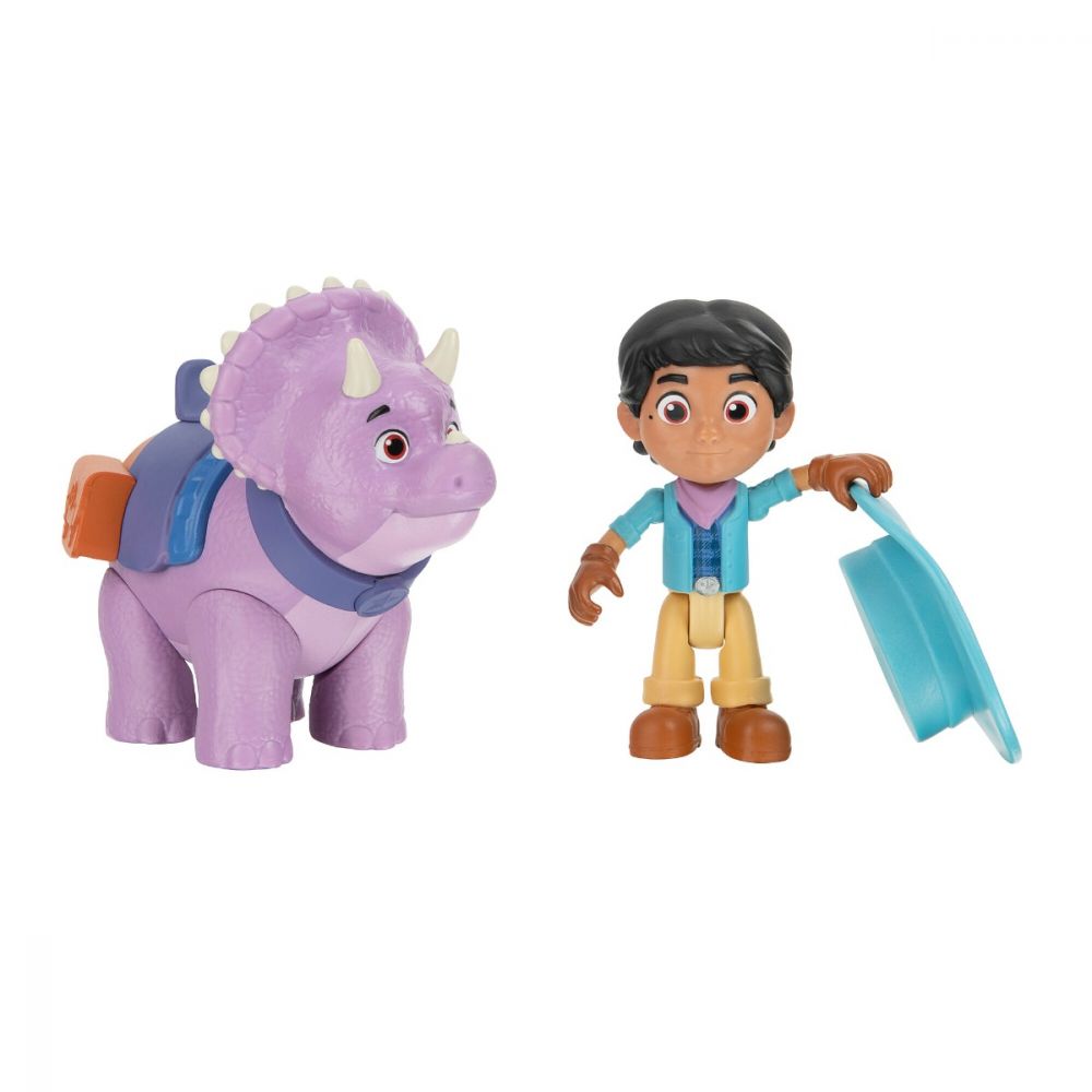 Figurina cu dinozaur Dino Ranch - Miguel si Tango