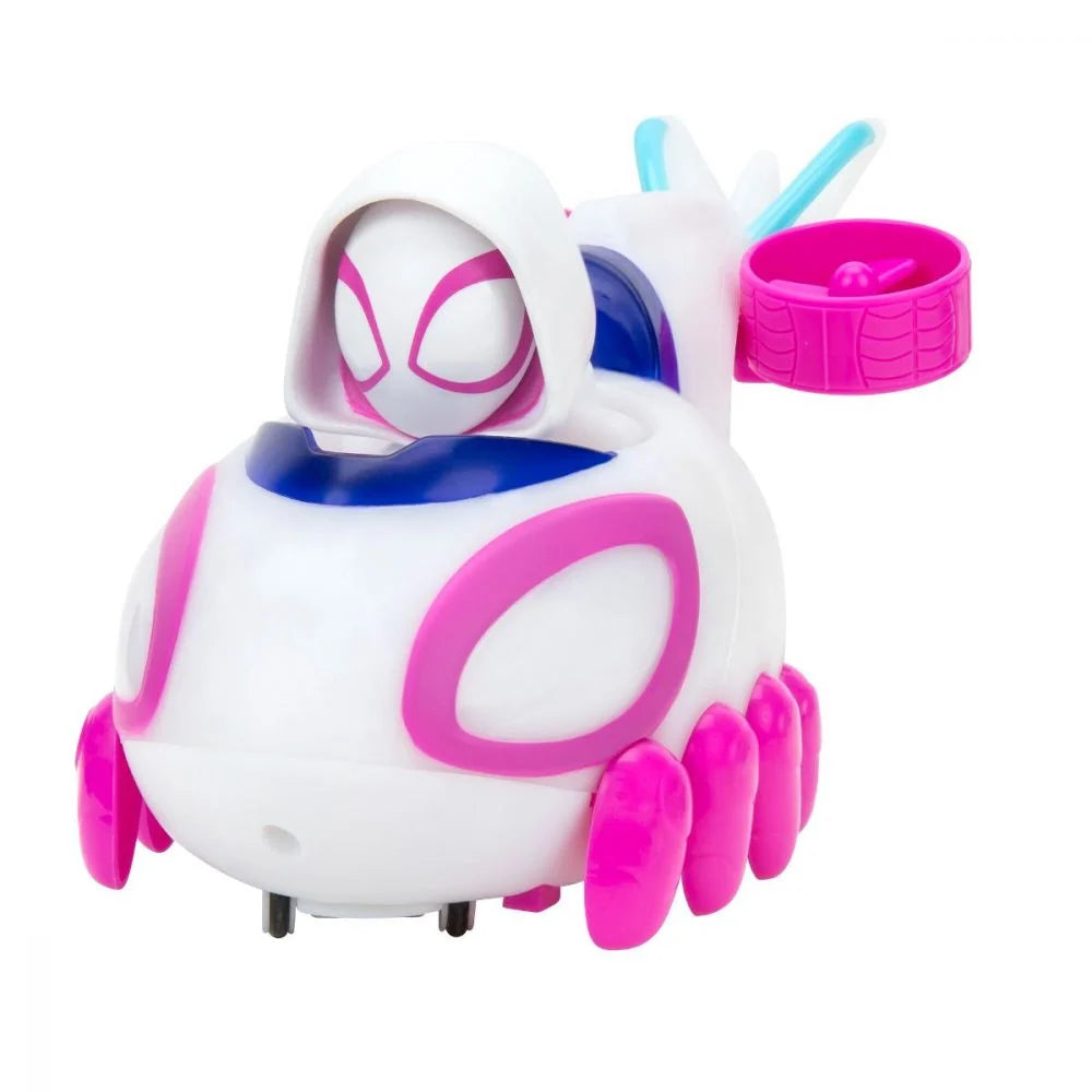 Masinuta Spidey Amazing Friends Light Show - Ghost Spider
